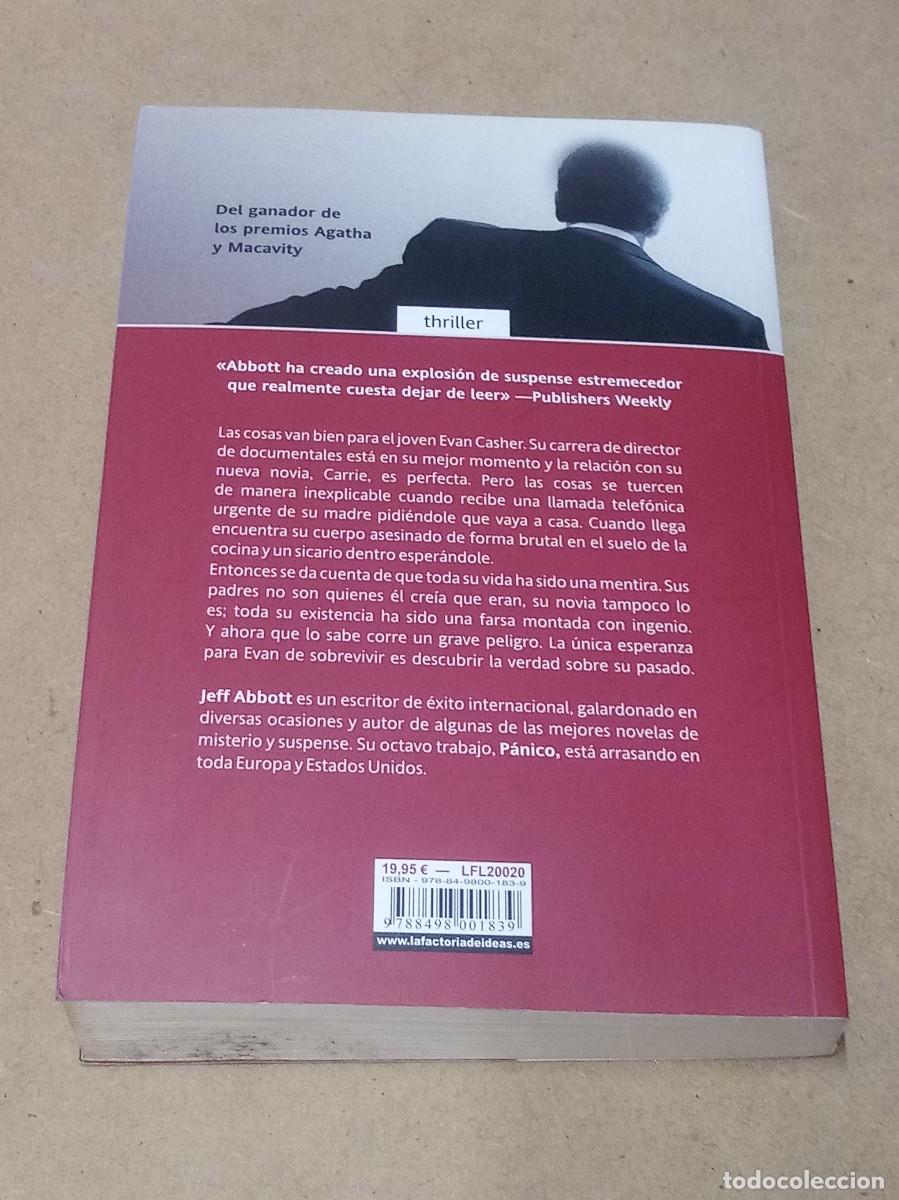 Libros de segunda mano: P&aacute;nico - Jeff Abbot - Foto 2