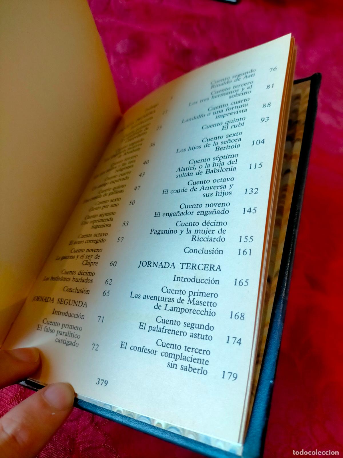 Libros de segunda mano: Giovanni Boccaccio El decameron - Foto 7