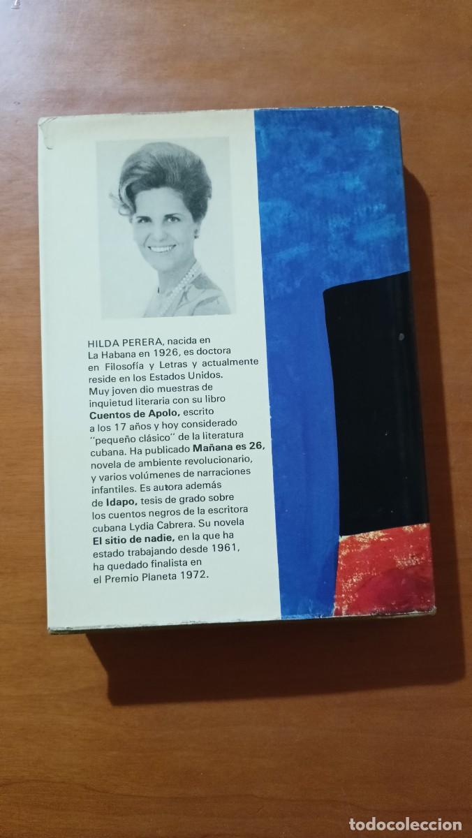 Libros de segunda mano: El sitio de nadie - Hilda Perera - Foto 2