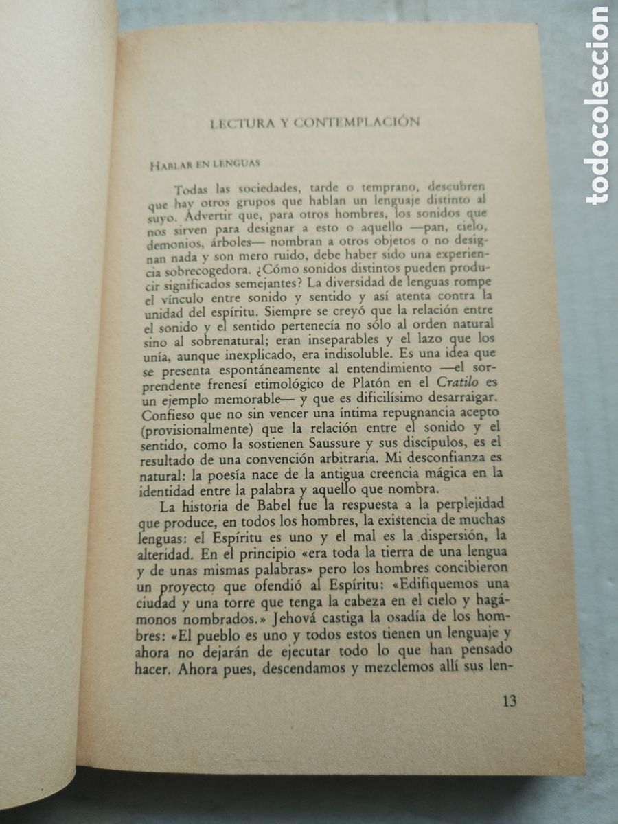 Libros de segunda mano: SOMBRAS DE OBRAS/OCTAVIO PAZ - Foto 3