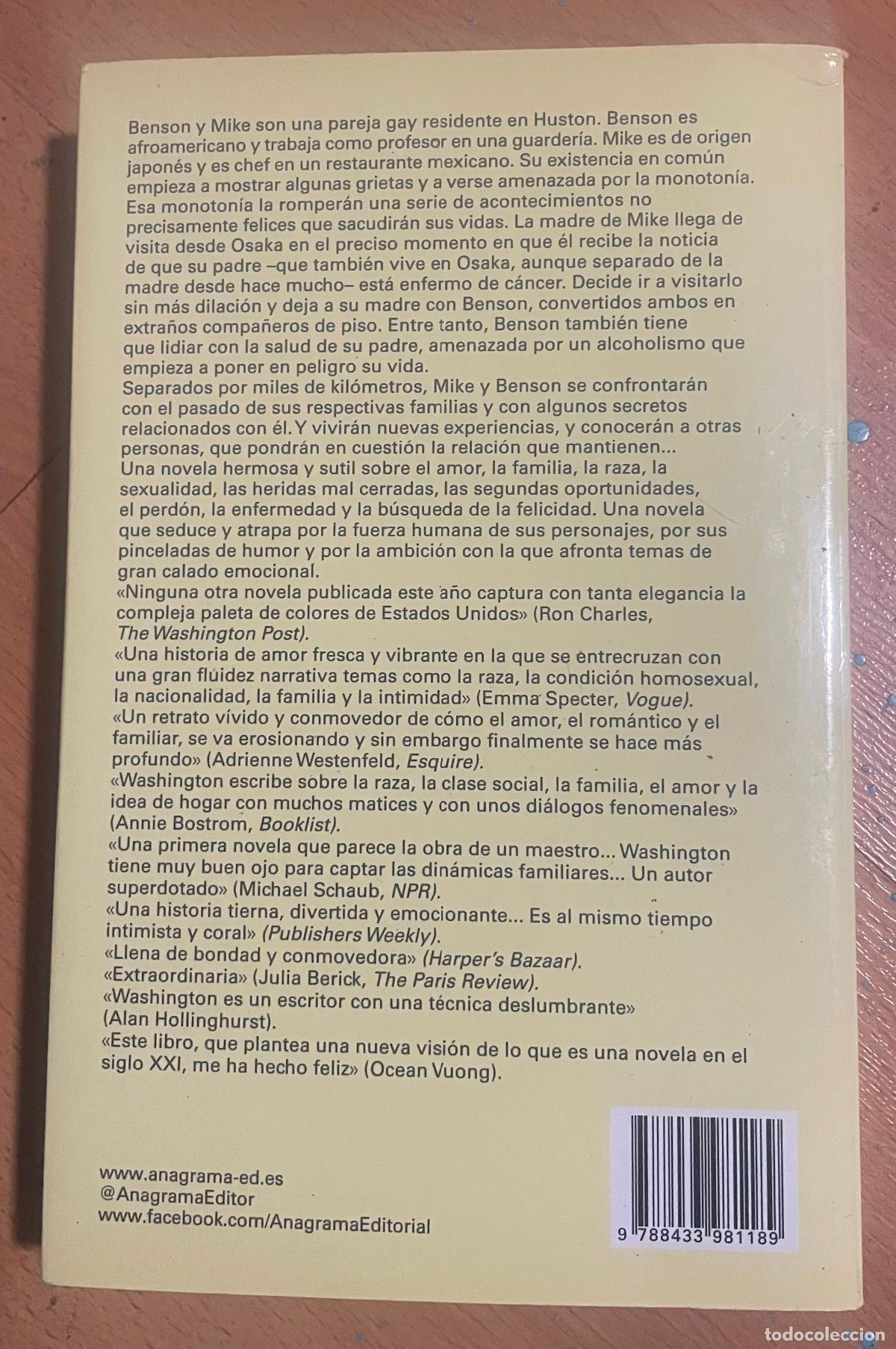 Libros de segunda mano: MEMORiIAL, Bryan Washington, Anagrama - Foto 2