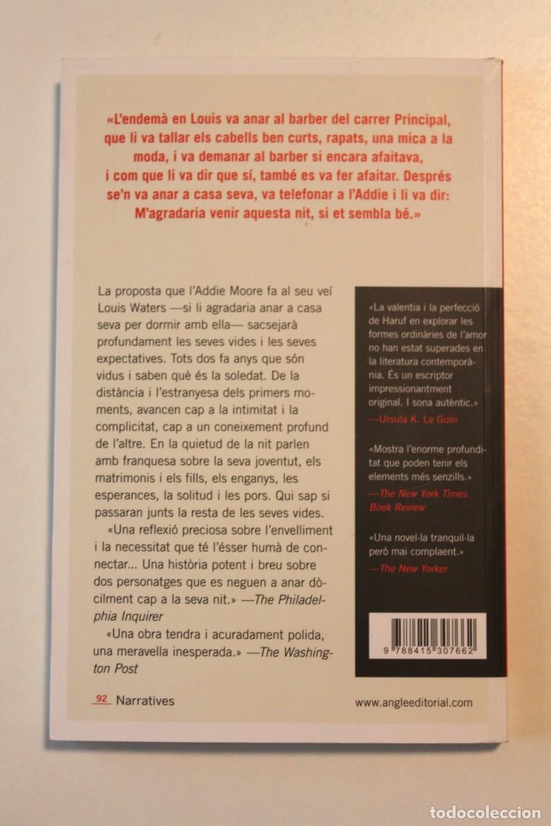 Libros de segunda mano: Kent Haruf - Nosaltres en la nit - Angle Editorial - Foto 2