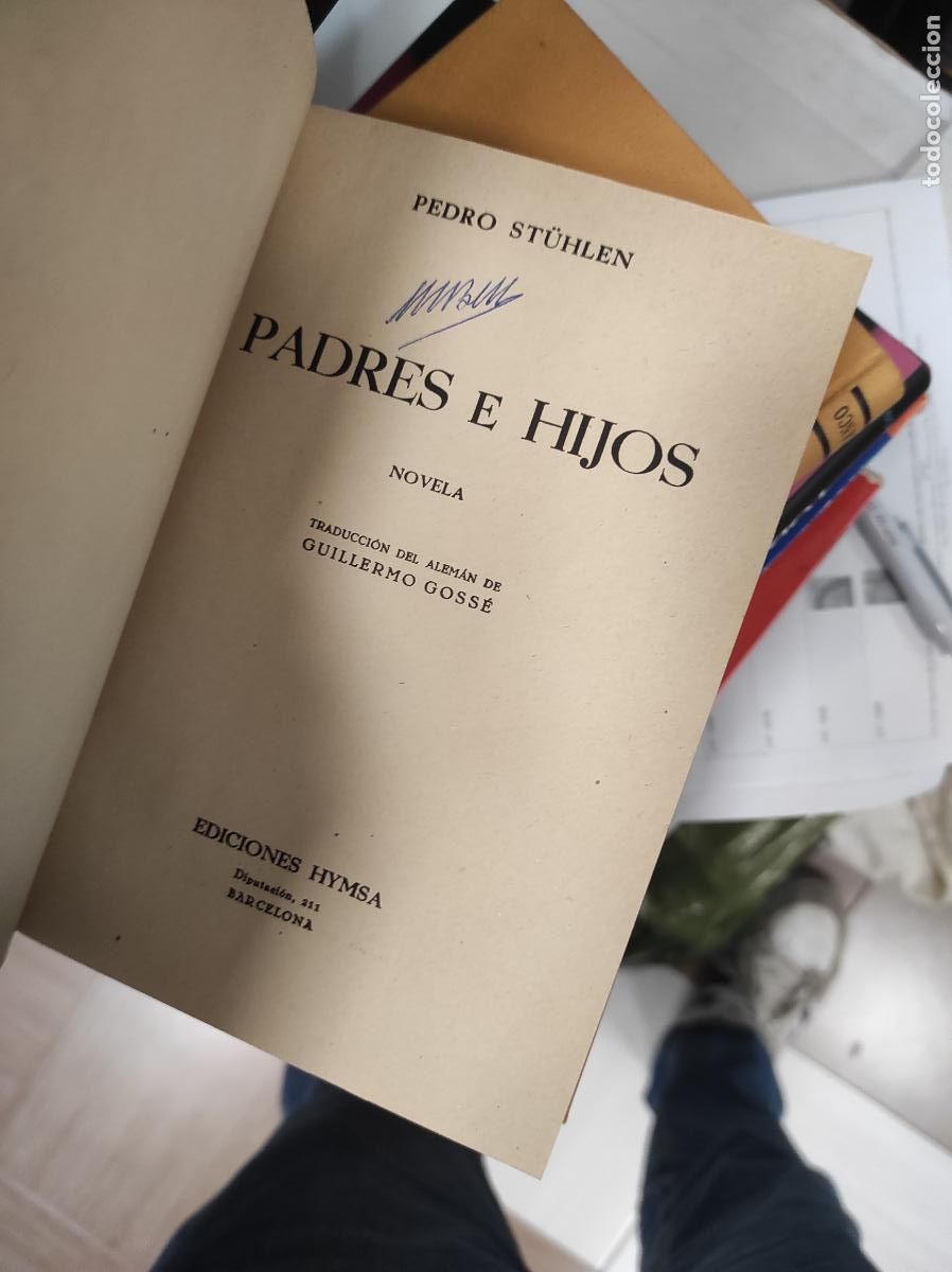Libros de segunda mano: Padres e hijos - Pedro St&uuml;hlen - Foto 2