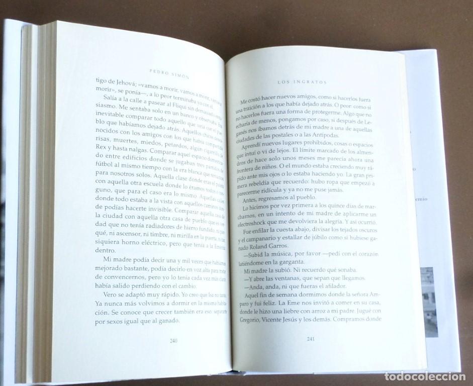 Libros de segunda mano: LOS INGRATOS - Pedro Sim&oacute;n - Ed. Espasa 2021 - Foto 6