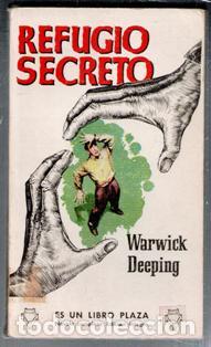 Libros de segunda mano: Refugio secreto, Warwick Deeping. Libro Plaza. - Foto 1