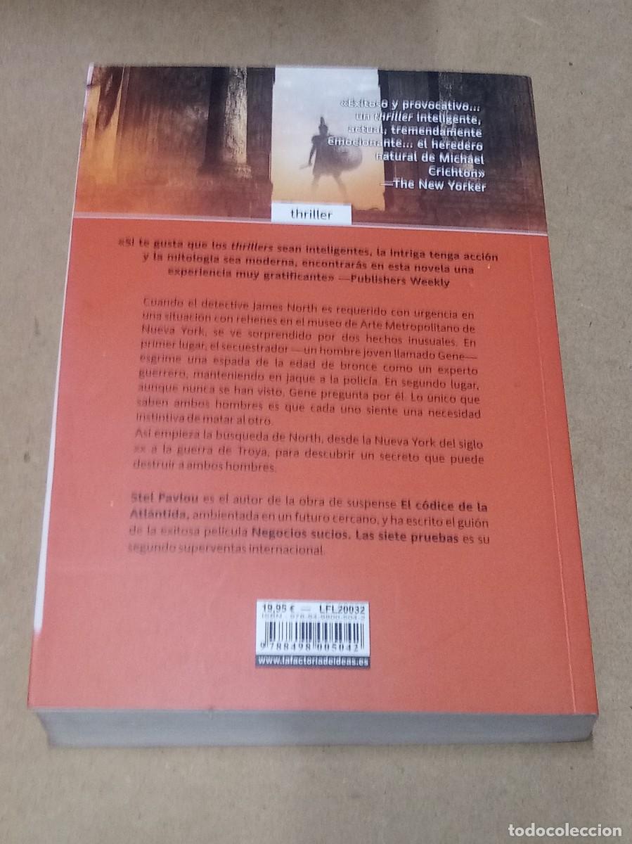Libros de segunda mano: Las siete pruebas - Stel Pavlou - Foto 2