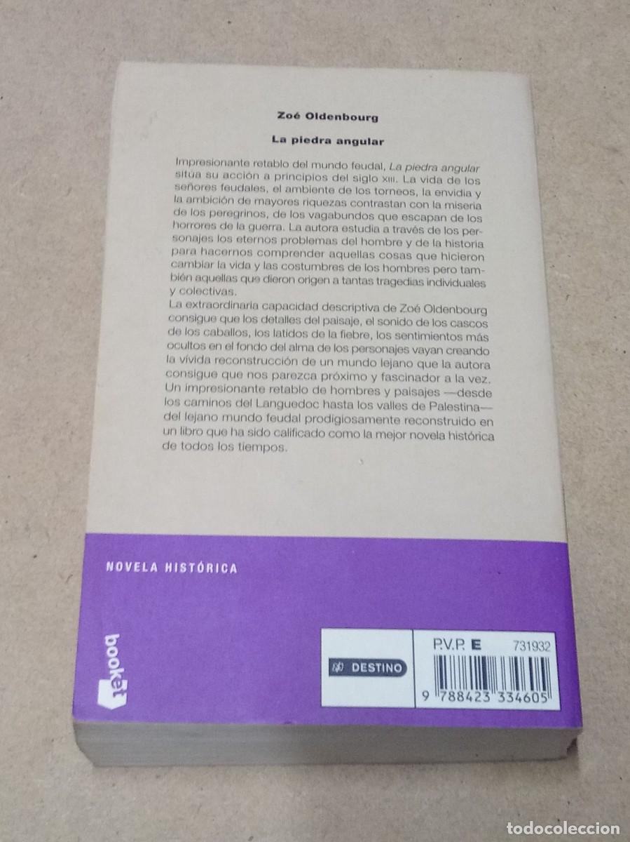 Libros de segunda mano: La piedra angular - Zo&eacute; Oldenbourg - Foto 2