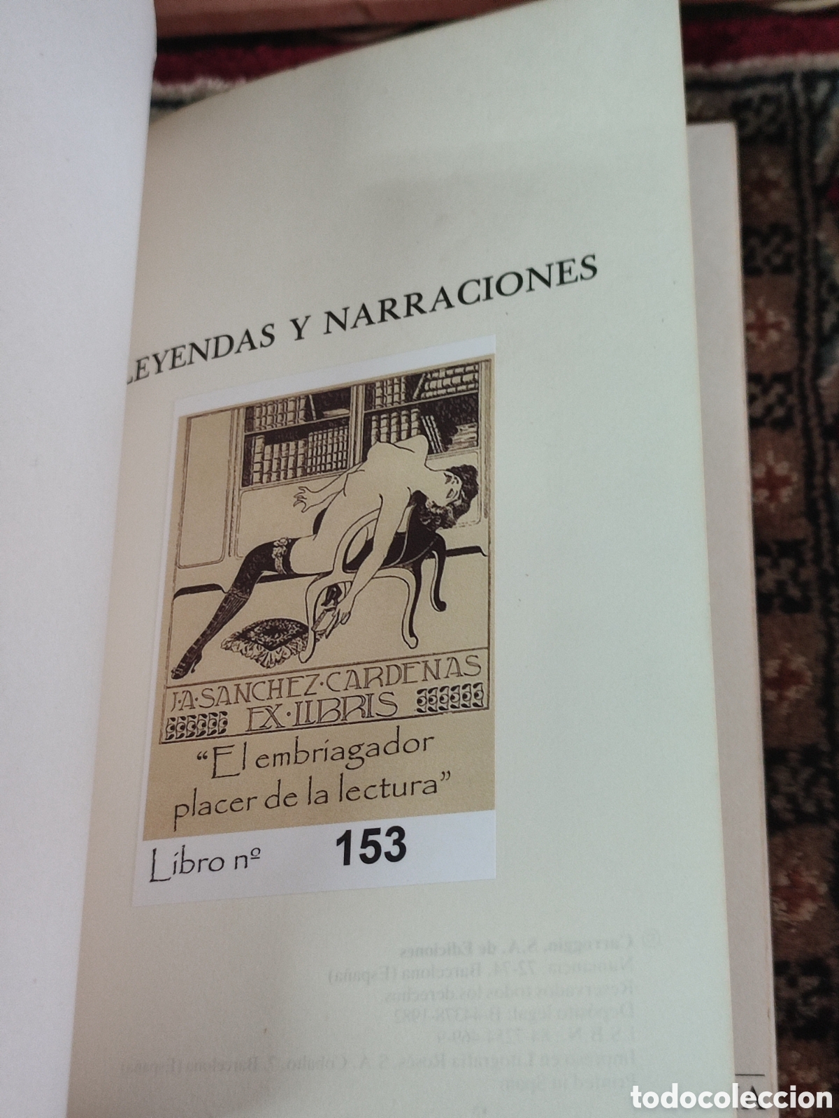 Libros de segunda mano: Gustavo Becquer Leyendas y narraciones - Foto 4