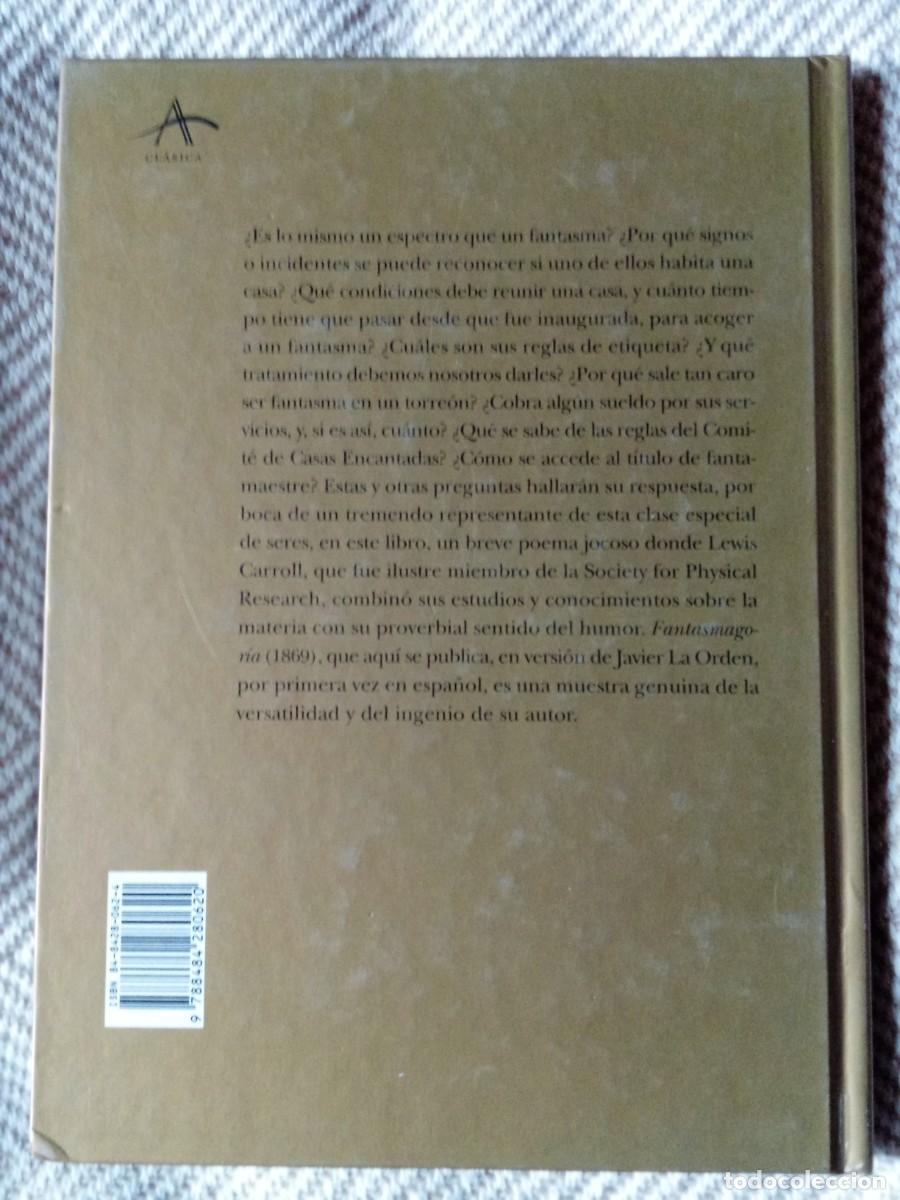 Libros de segunda mano: Fantasmagoria, Lewis Carroll - Foto 2