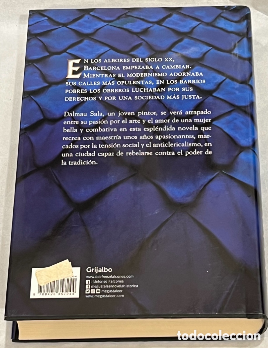 Libros de segunda mano: Libro. Ildefonso Falcones. &ldquo;El pintor de almas&rdquo;. - Foto 2
