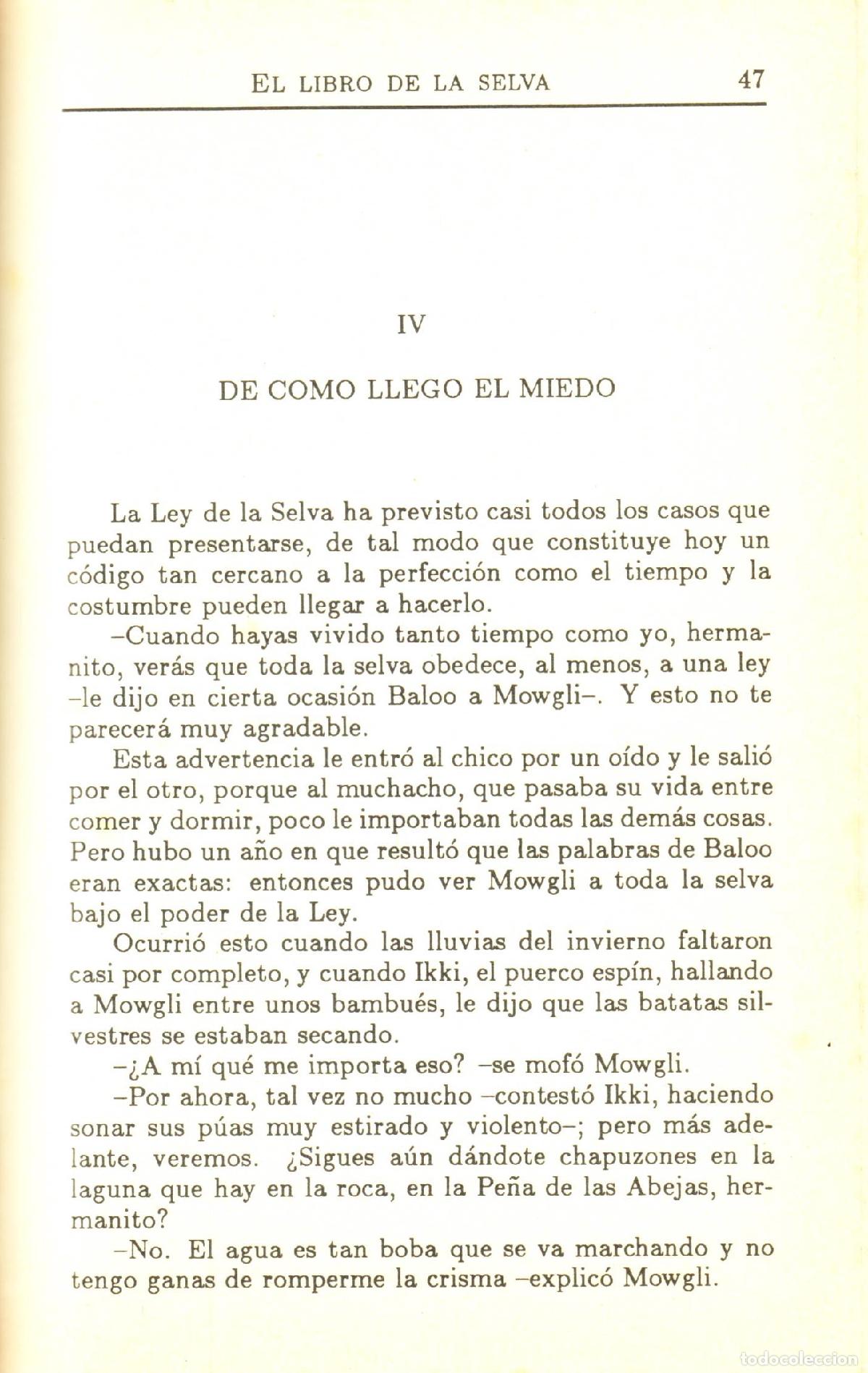 Libros de segunda mano: El libro de la selva - Kipling, Rudyard - Foto 2
