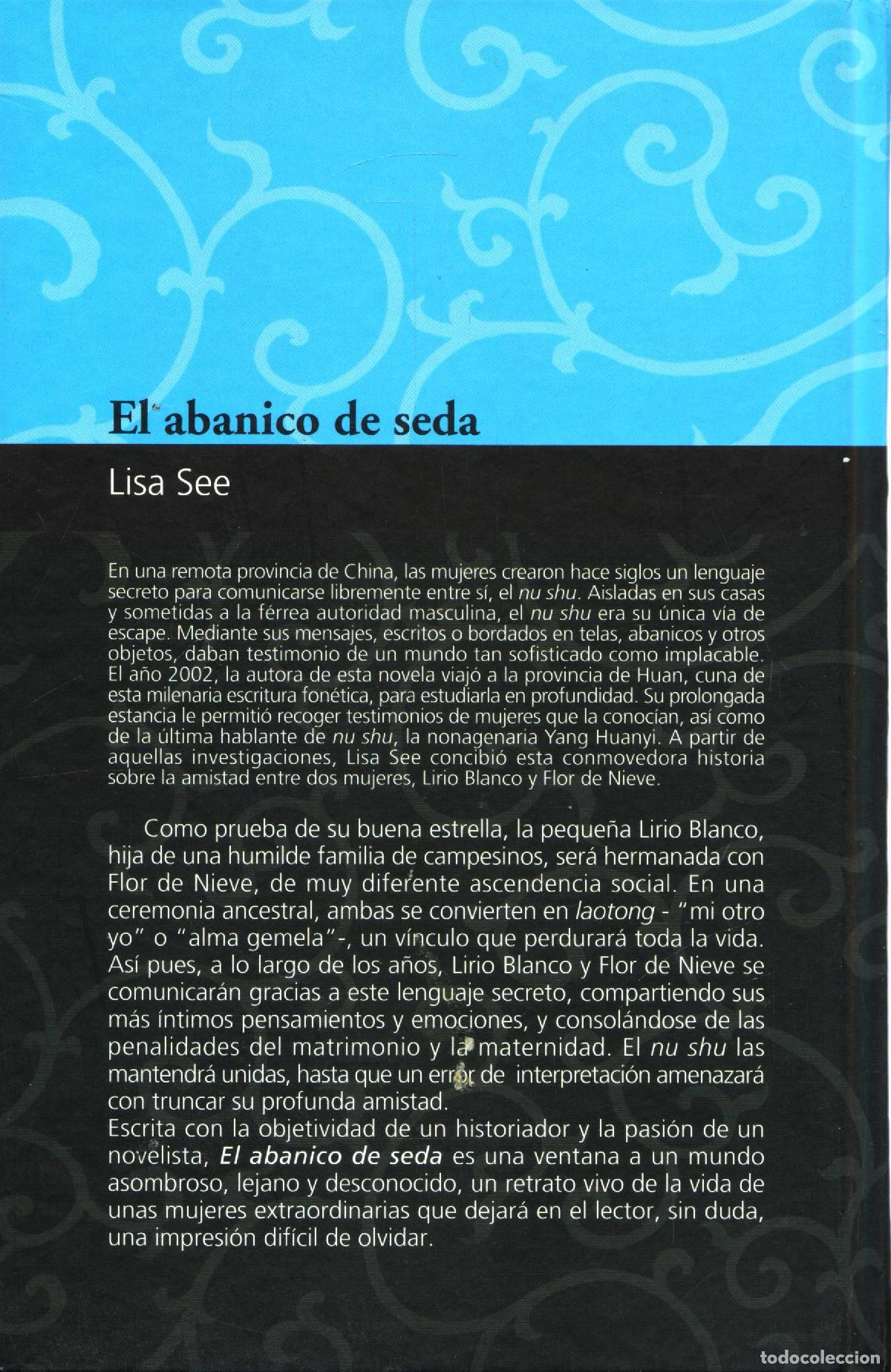 Libros de segunda mano: El abanico de seda - See, Lisa - Foto 2