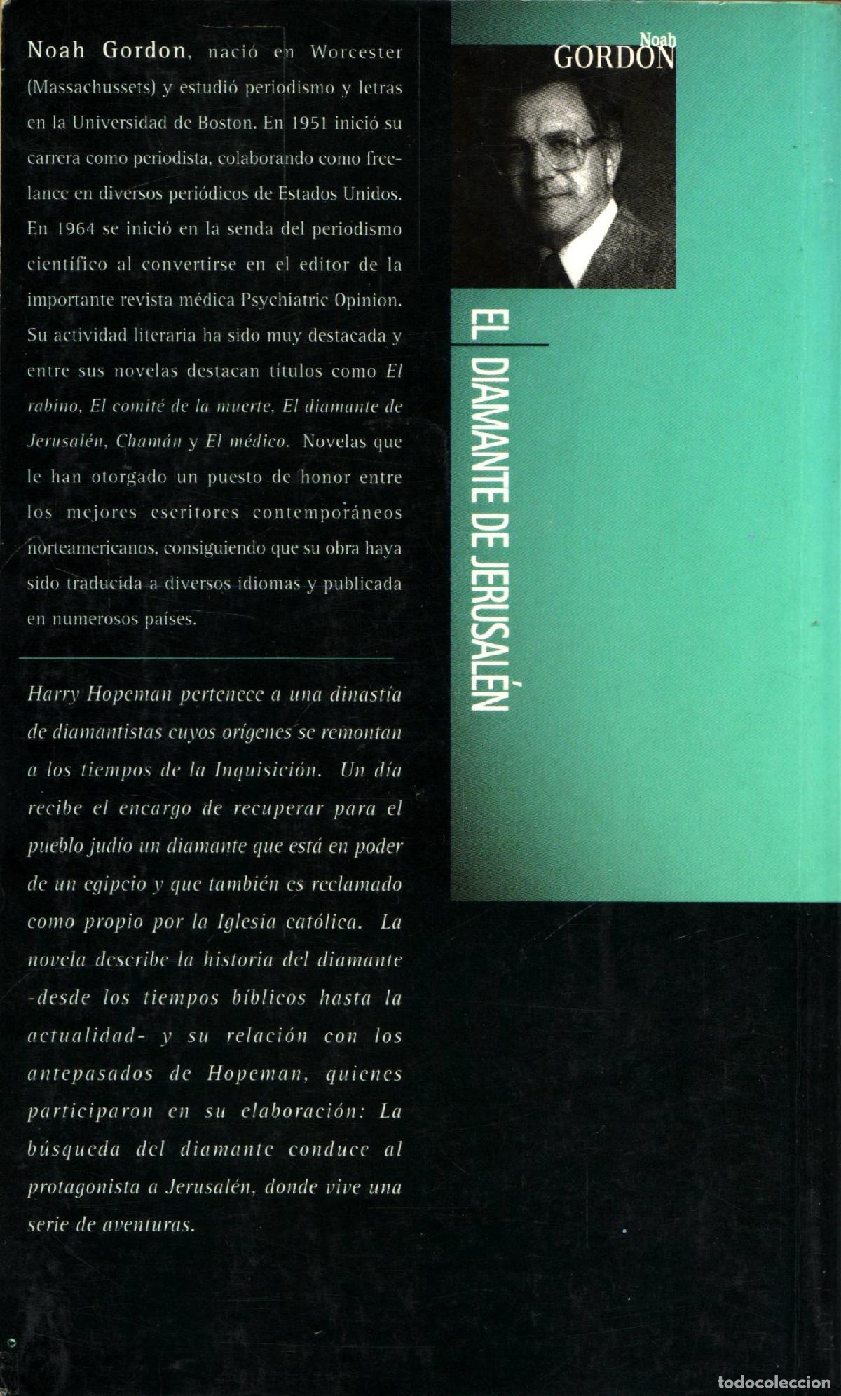Libros de segunda mano: El diamante de Jerusalen - Gordon, Noah - Foto 3