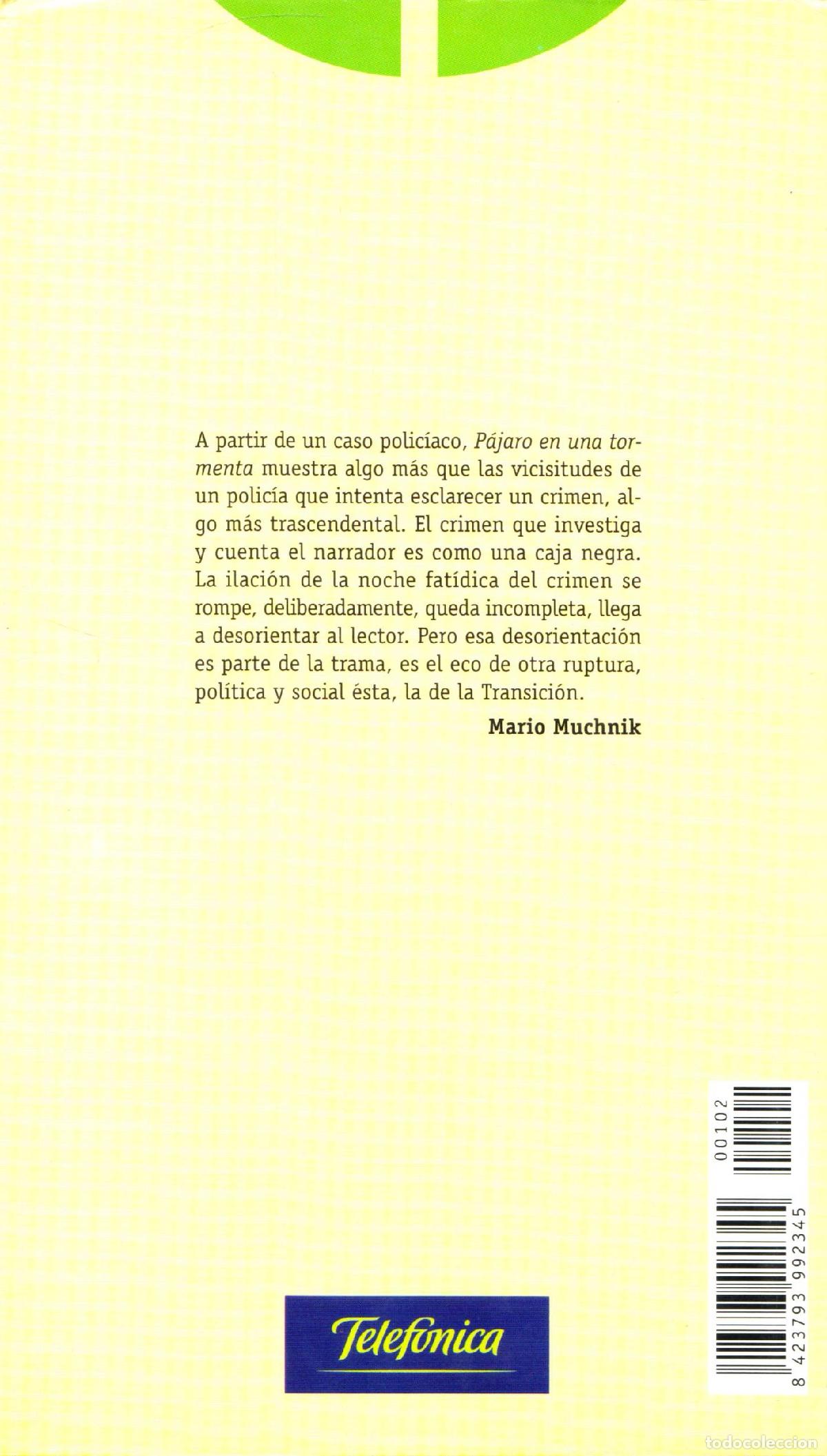 Libros de segunda mano: Pajaro en una tormenta - Montero, Isaac - Foto 2
