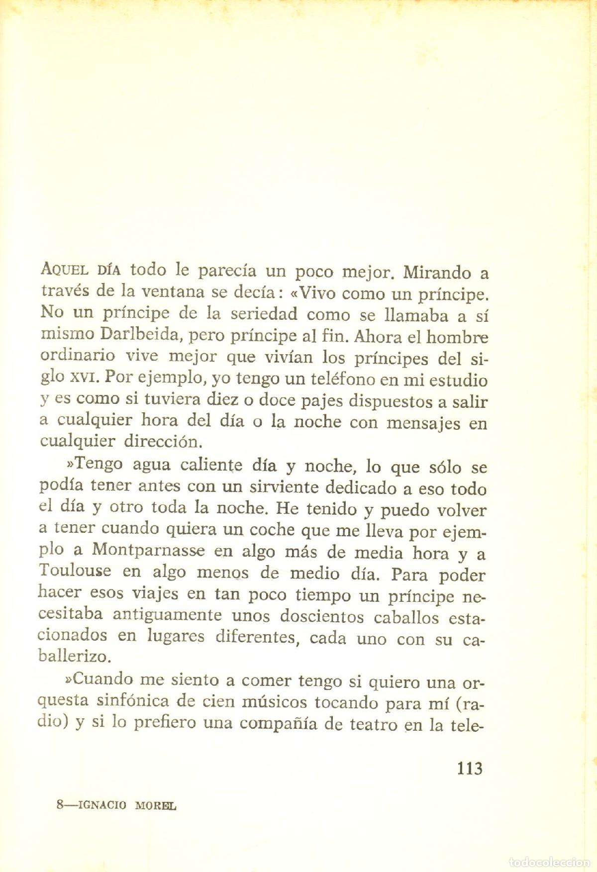 Libros de segunda mano: En la vida de Ignacio Morel - J. Sender, Ramon - Foto 2