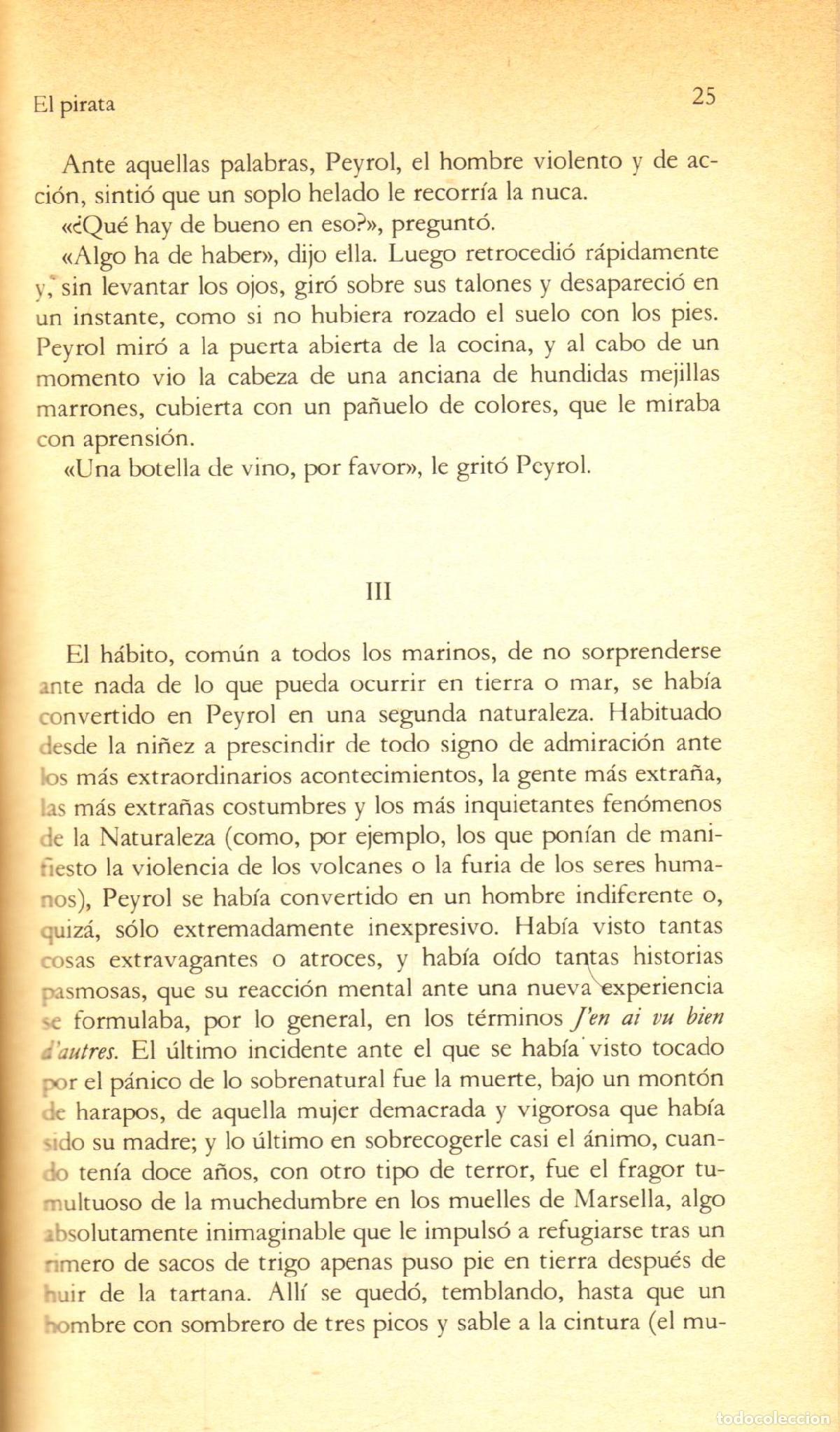 Libros de segunda mano: El pirata - Conrad, Joseph - Foto 3