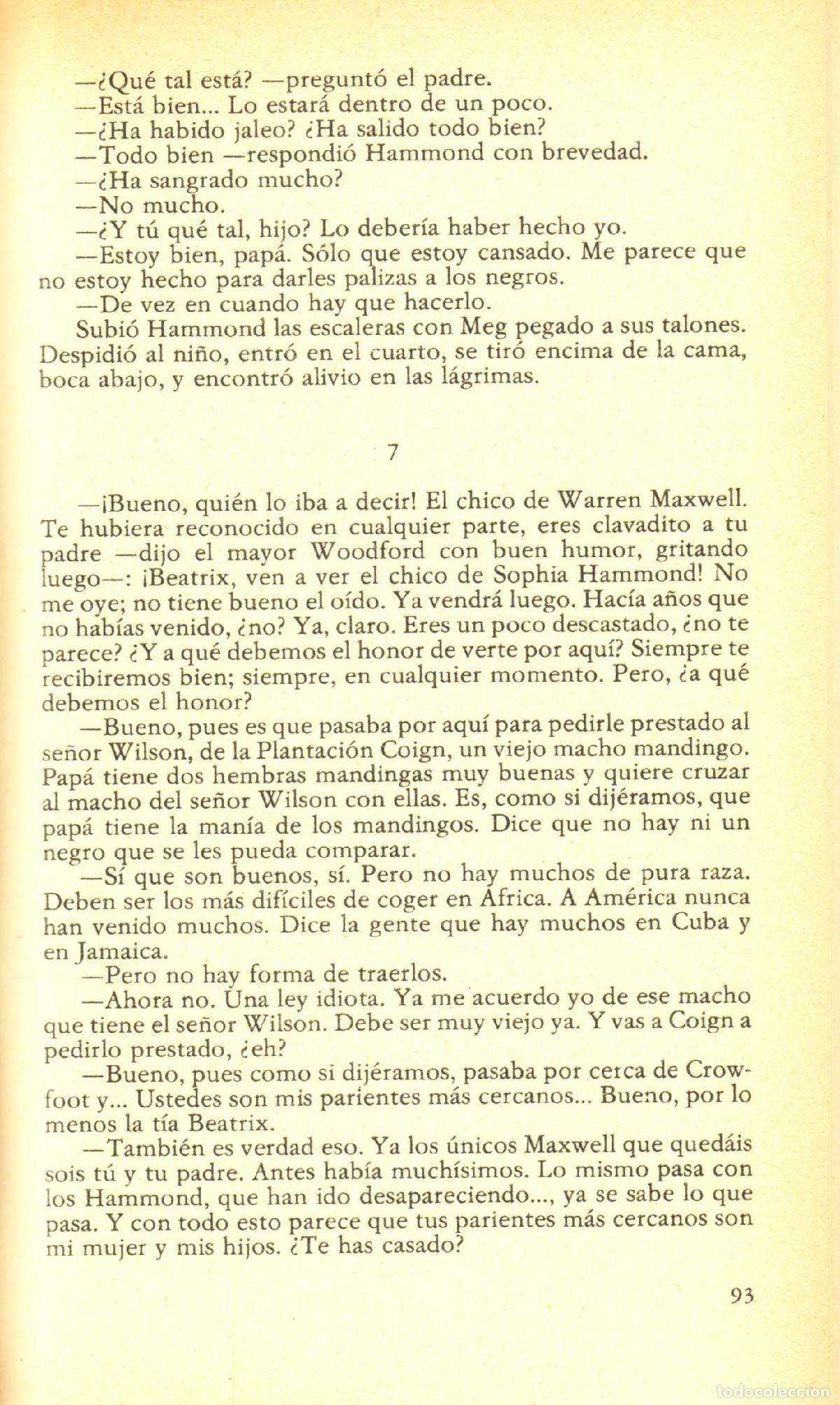 Libros de segunda mano: Mandingo - Onstott, Kyle - Foto 2