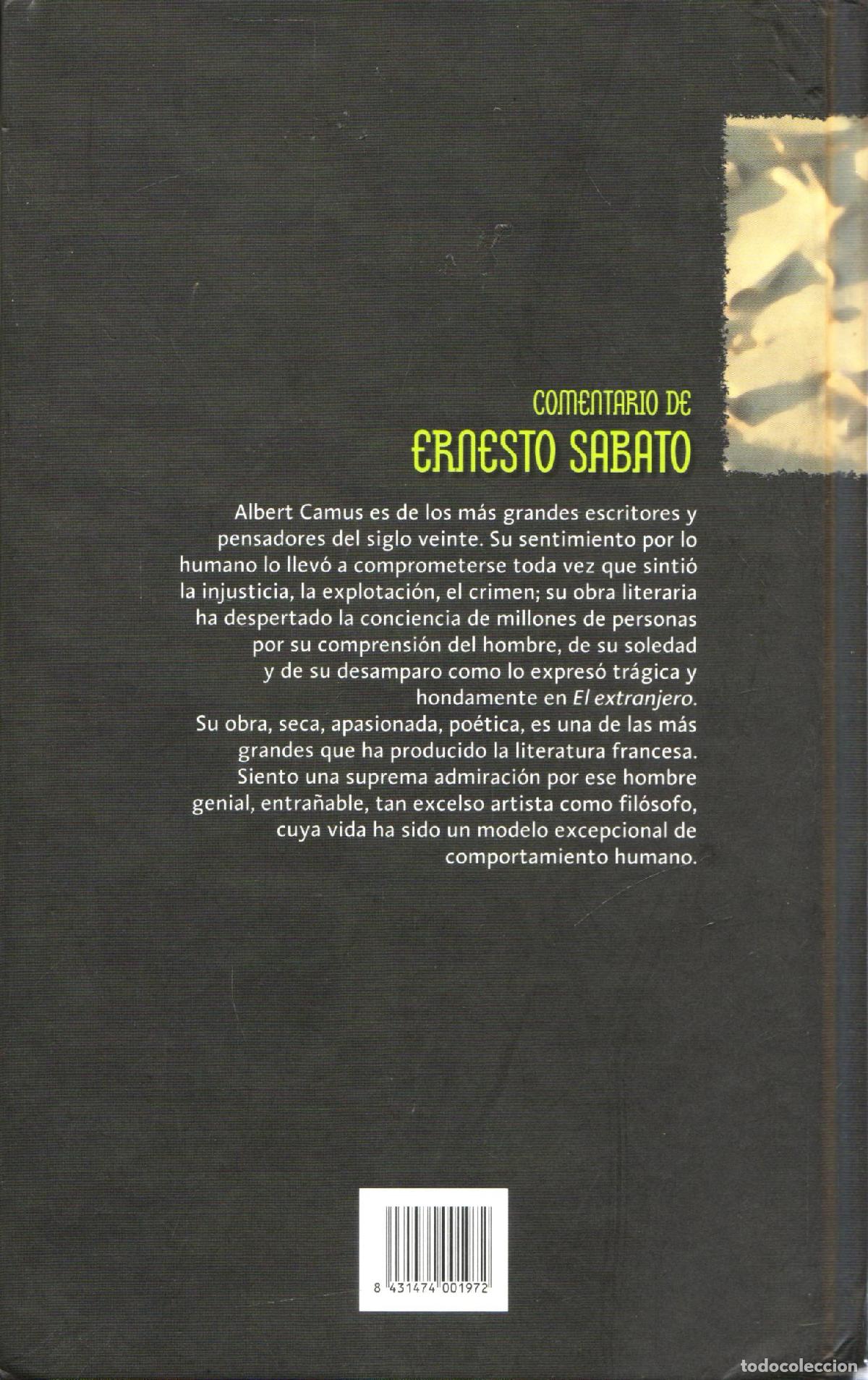 Libros de segunda mano: El extranjero - Camus, Albert - Foto 2