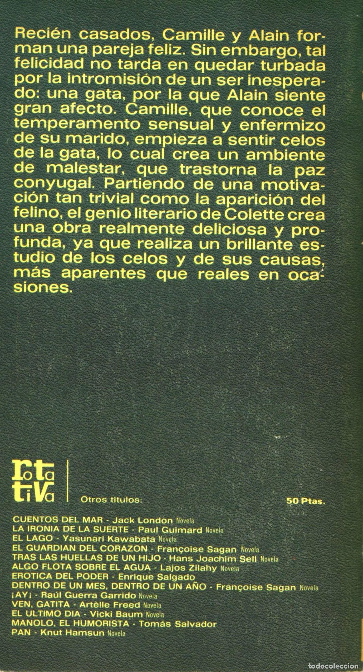 Libros de segunda mano: La gata - Colette - Foto 3