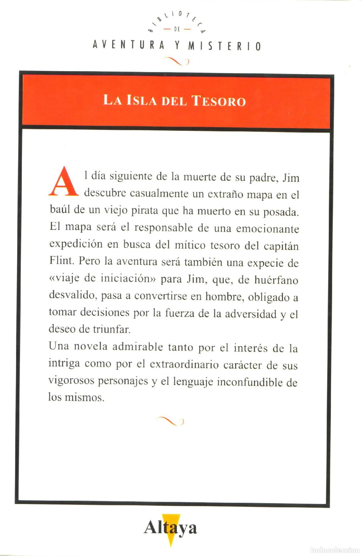 Libros de segunda mano: La isla del tesoro - Stevenson, Robert Louis - Foto 2
