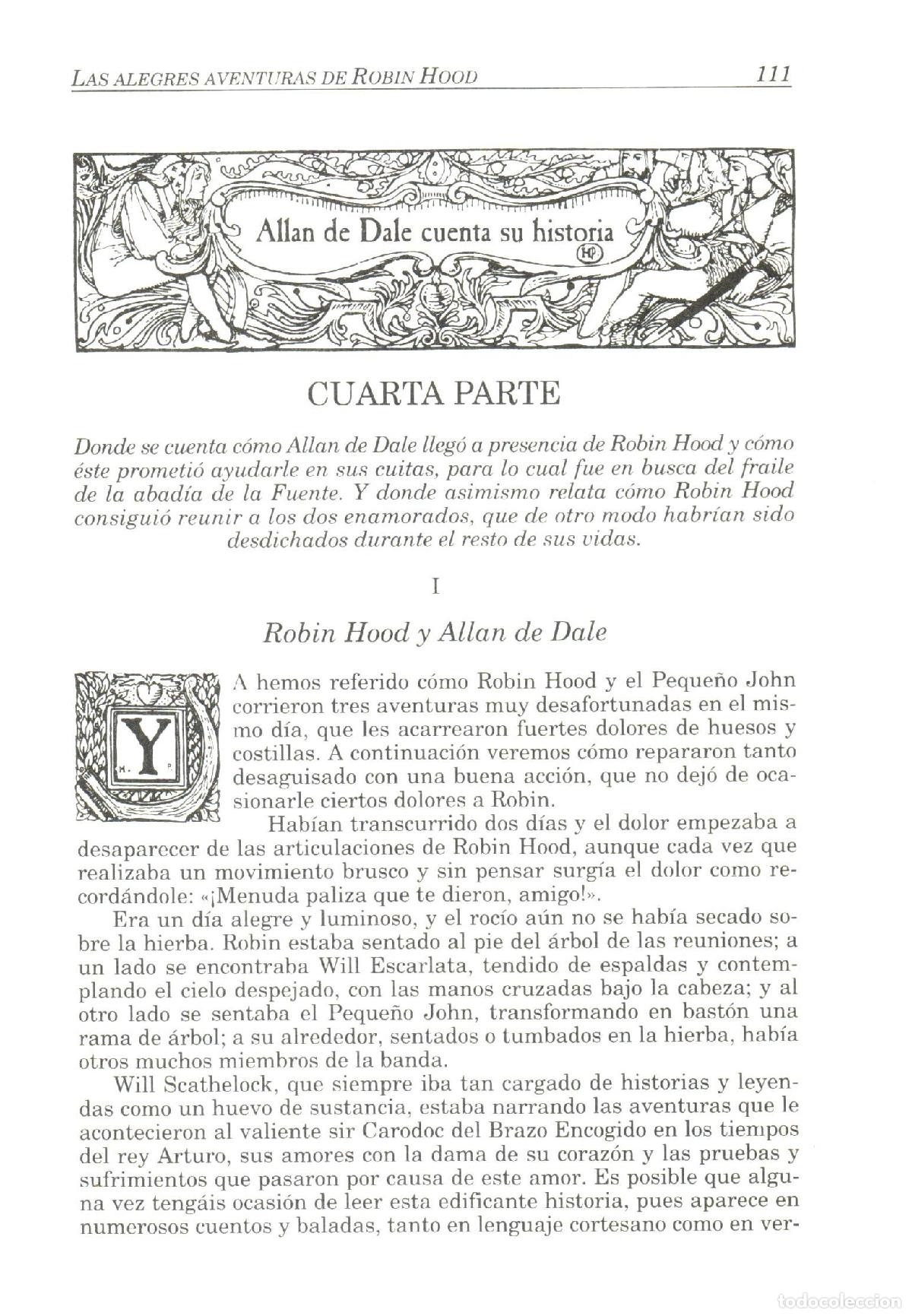 Libros de segunda mano: Las alegres aventuras de Robin Hood - Pyle, Howard - Foto 3