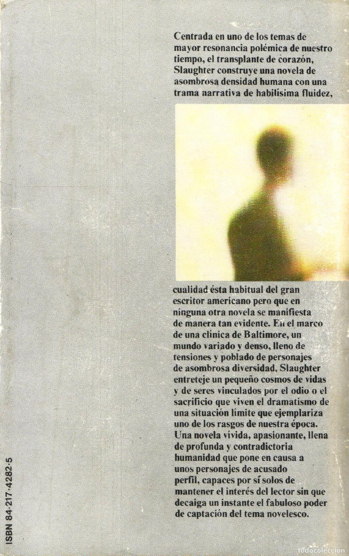 Libros de segunda mano: Con el corazon de otro - G. Slaughter, Frank - Foto 3
