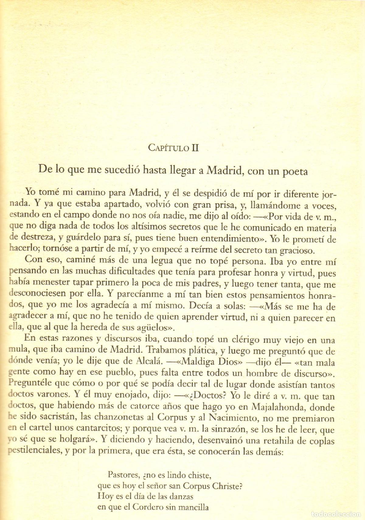 Libros de segunda mano: El buscon - de Quevedo, Francisco - Foto 3
