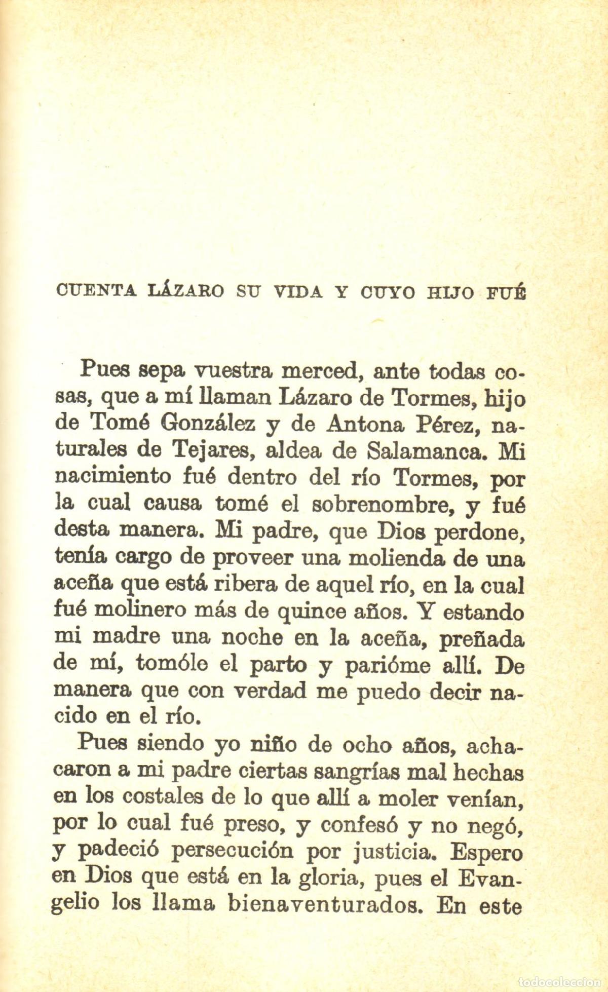 Libros de segunda mano: Lazarillo de Tormes - Anonimo - Foto 2