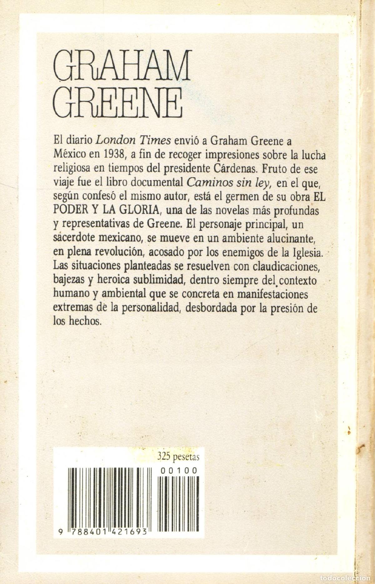 Libros de segunda mano: El poder y la gloria - Greene, Graham - Foto 2