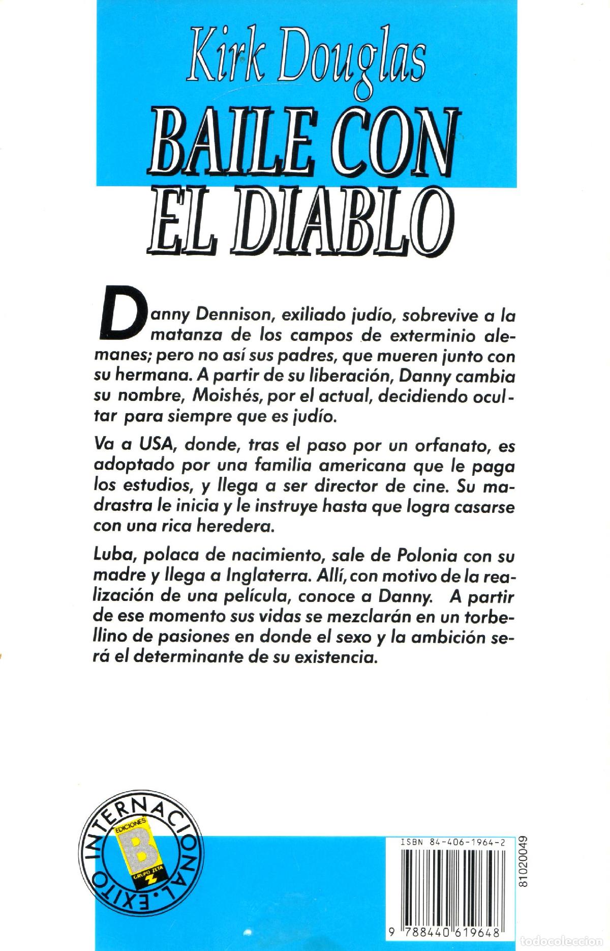 Libros de segunda mano: Baile con el diablo - Douglas, Kirk - Foto 2