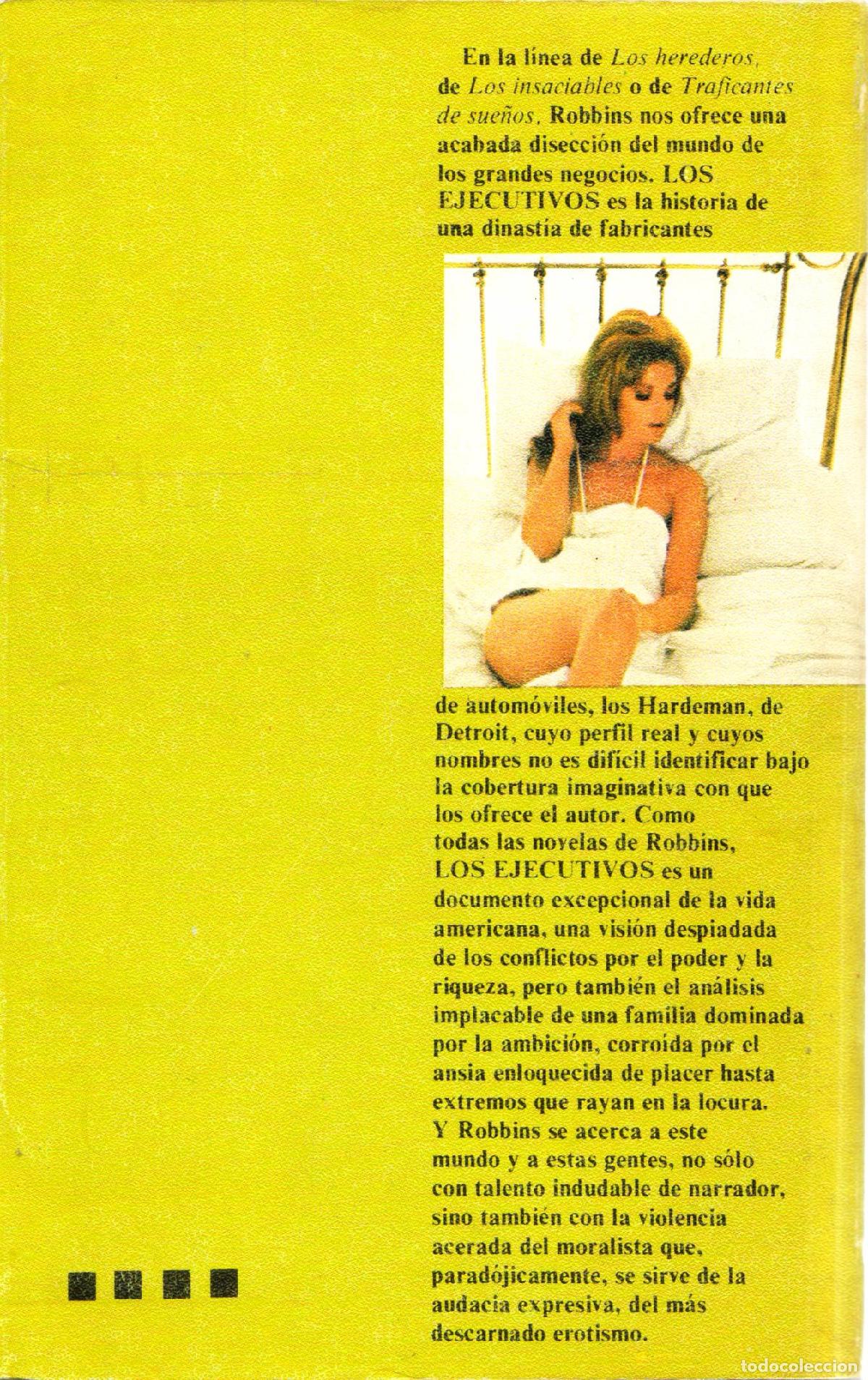 Libros de segunda mano: Los ejecutivos - Robbins, Harold - Foto 2