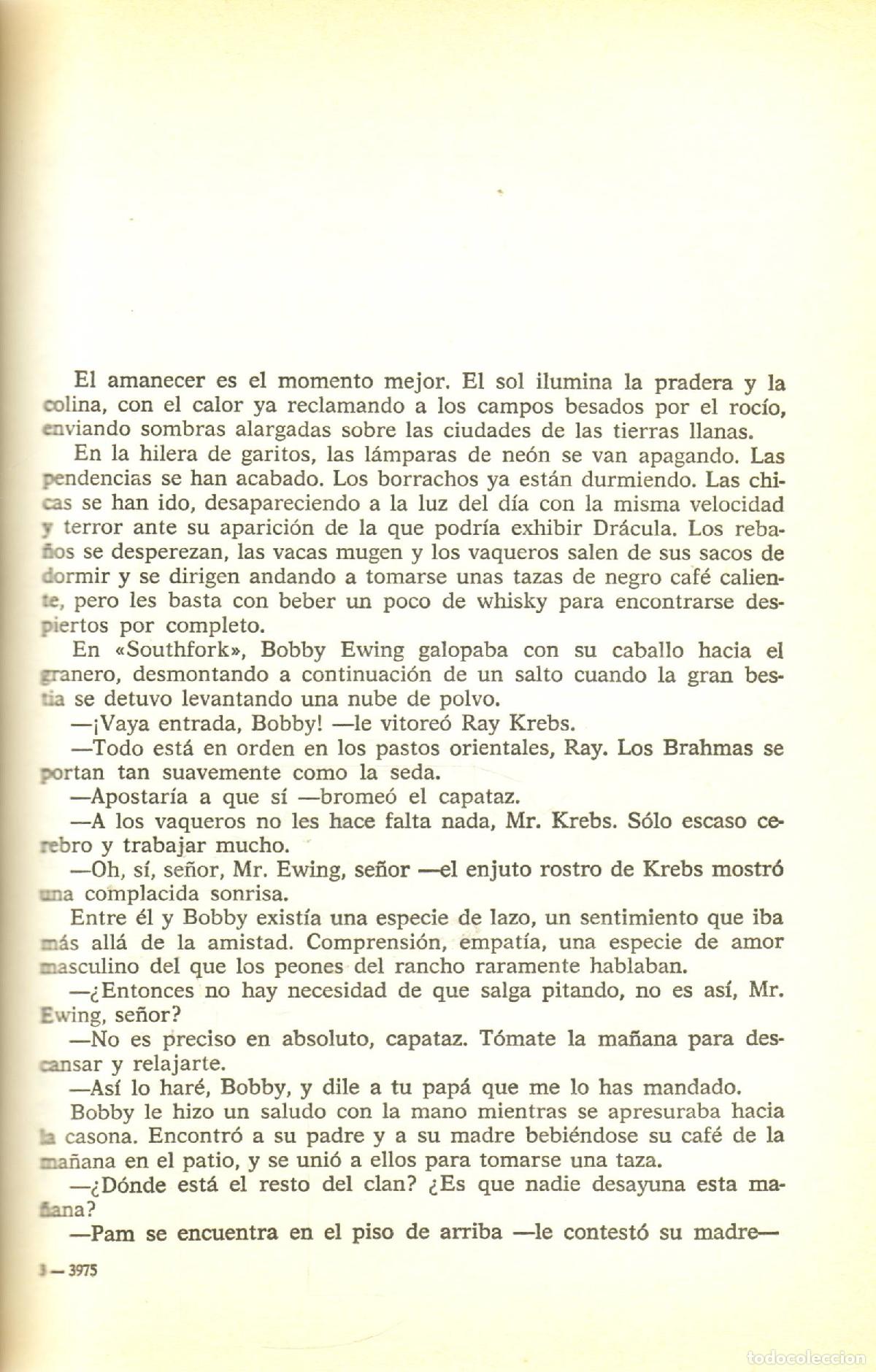 Libros de segunda mano: Los Ewing de Dallas - Hirschfeld, Burt - Foto 2