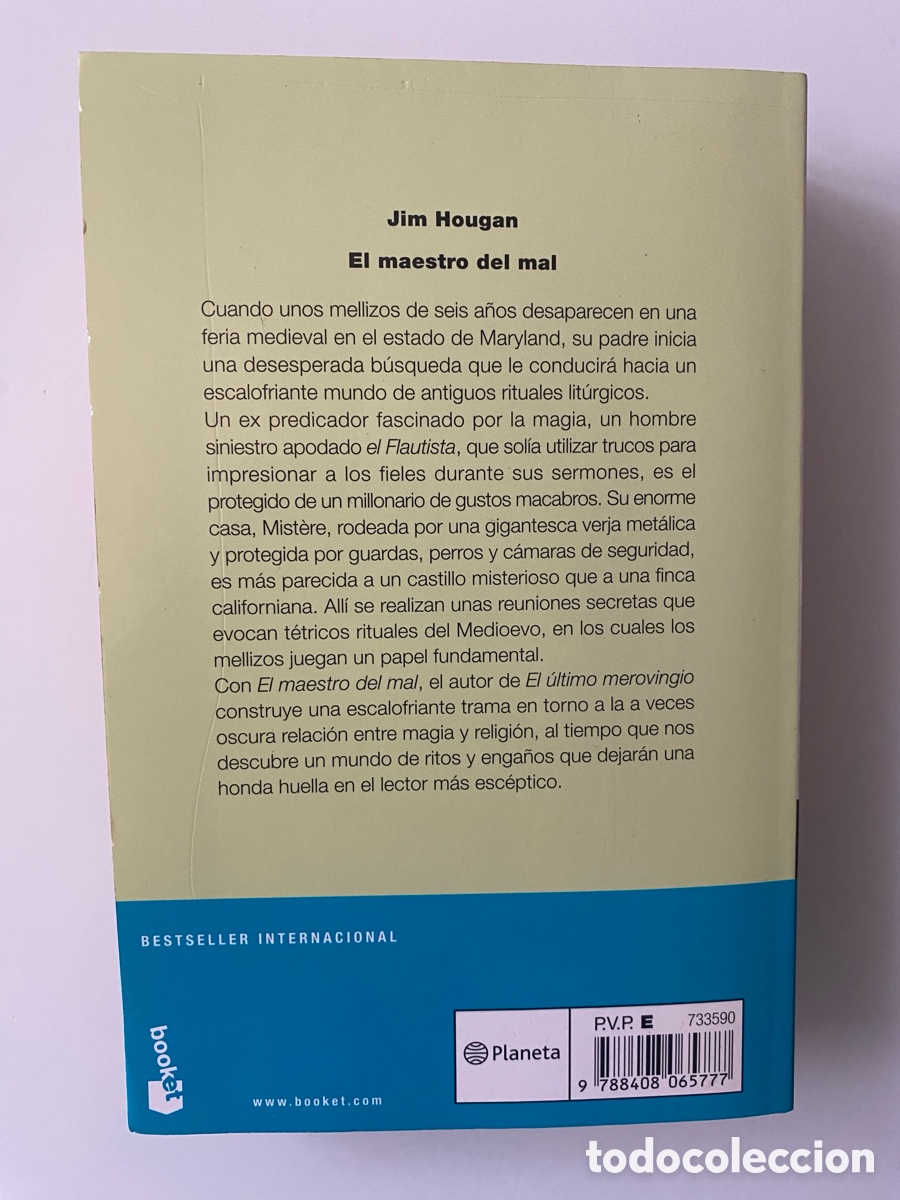 Libros de segunda mano: El maestro del mal - HOUGAN, Jim - Foto 2