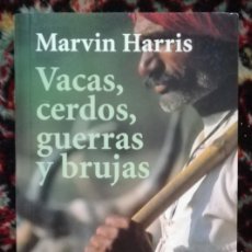 Libros de segunda mano: MARVIN HARRIS VACAS, CERDOS, GUERRAS Y BRUJAS