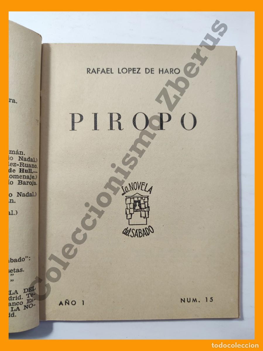 Libros de segunda mano: Piropo - Rafael Lopez de Haro - Foto 2