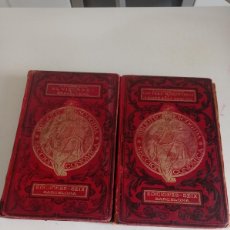 Libros de segunda mano: 2 ANTIGUOS TOMOS DE LOS TRES MOSQUETEROS, DE ALEJANDRO DUMAS SEIX EDITORESEDITORIAL S