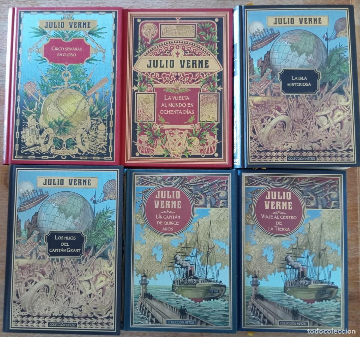 Livres d'occasion: LOTE LIBROS JULIO VERNE EDITORIAL HETZEL