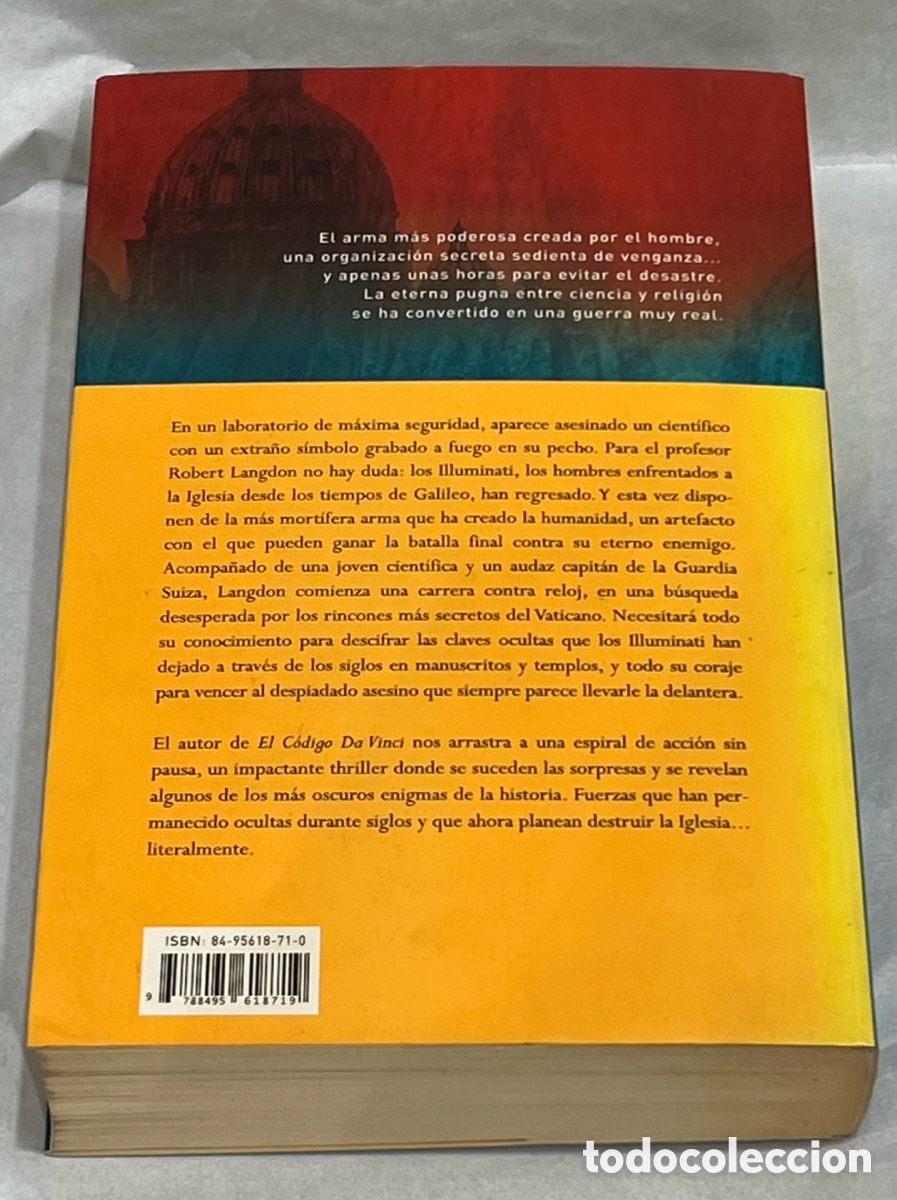 Libros de segunda mano: Libro. Dan Brown. &ldquo;Angeles y demonios&rdquo;. Umbriel. - Foto 2