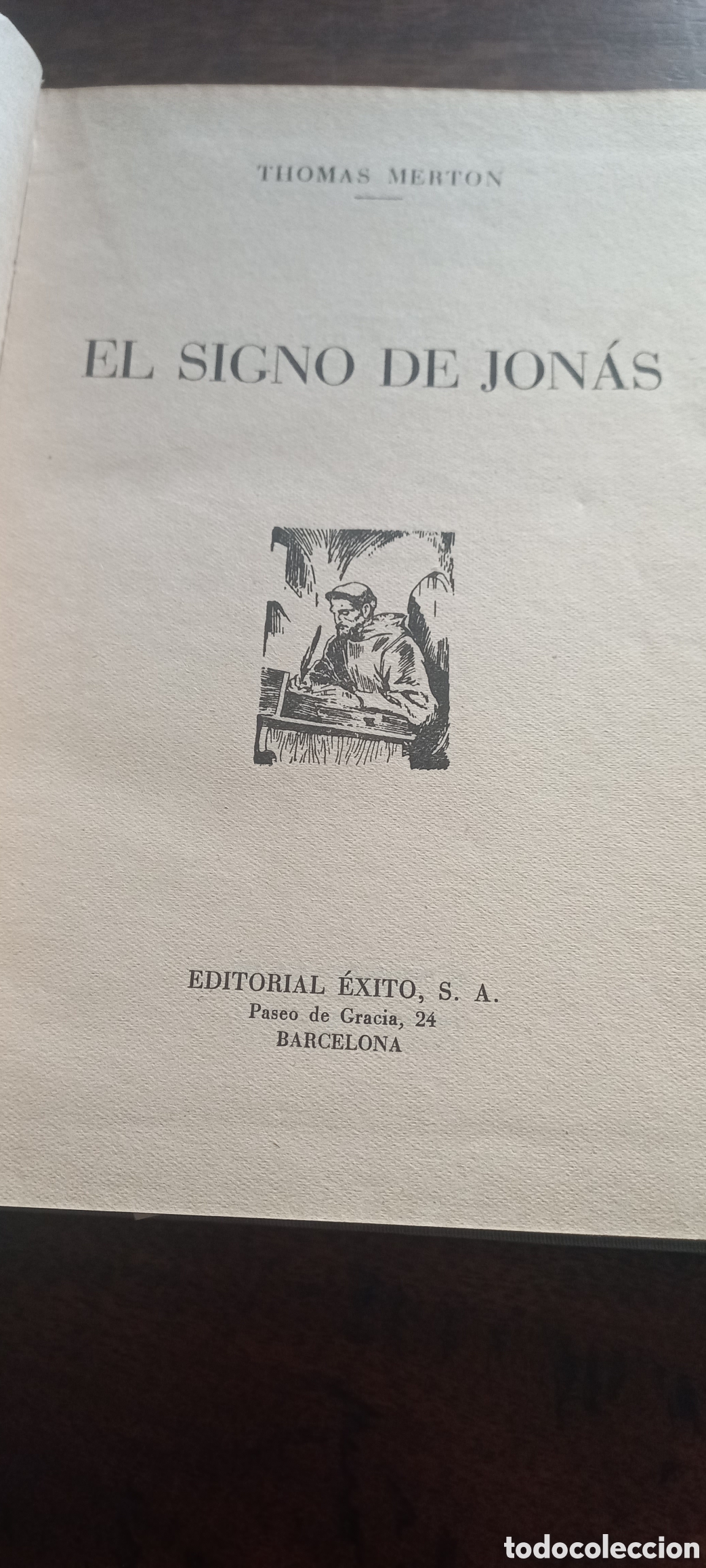 Libros de segunda mano: El signo de Jon&aacute;s, Thomas Merton - Foto 2