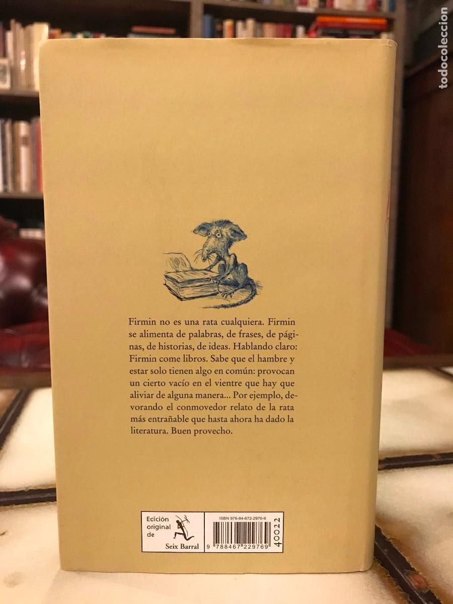 Libros de segunda mano: Firmin. Sam Savage. PEDIDO M&Iacute;NIMO 5&euro; - Foto 2