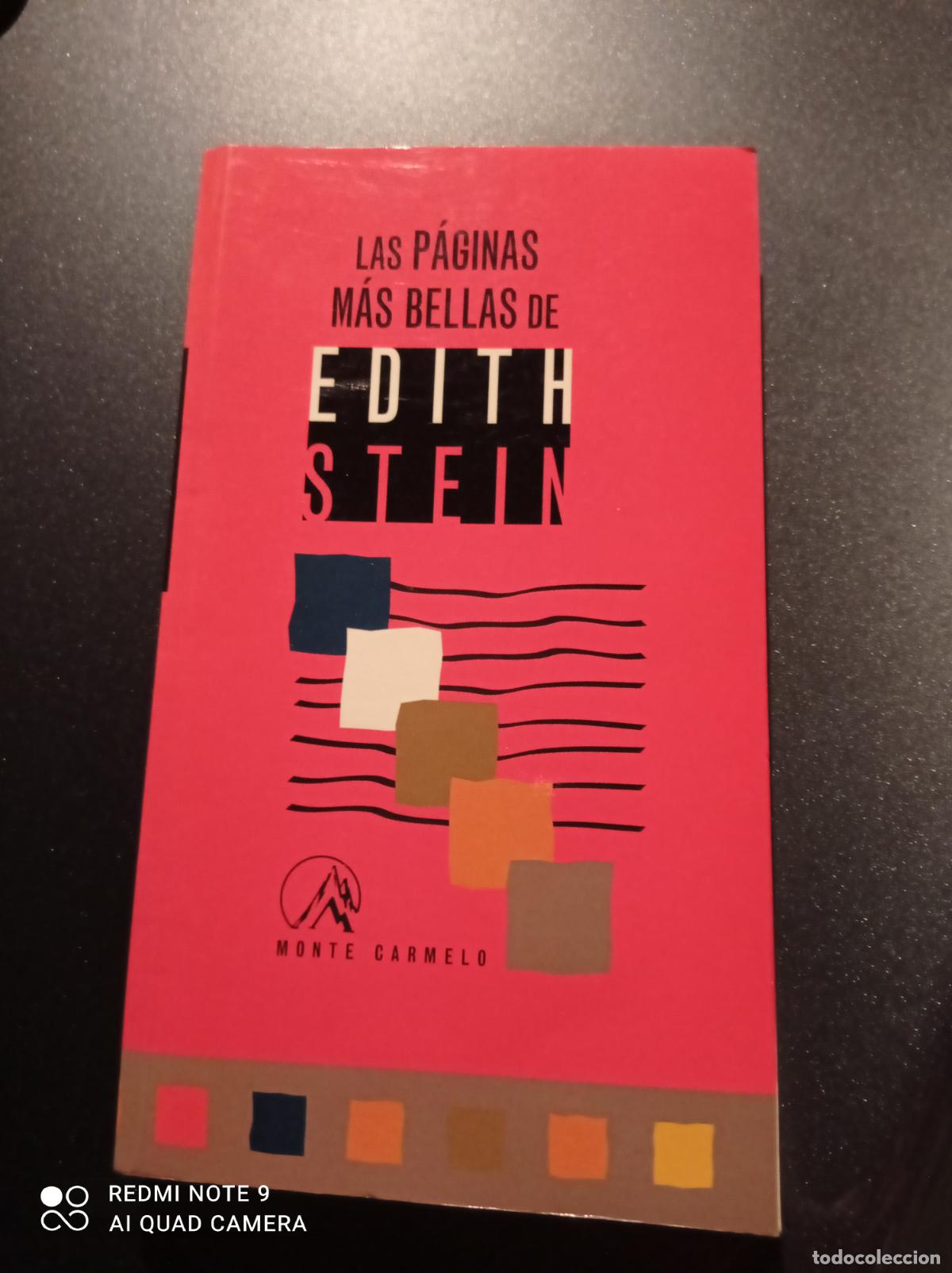 Libros de segunda mano: Las p&aacute;ginas m&aacute;s bellas de Edith Stein - Foto 1