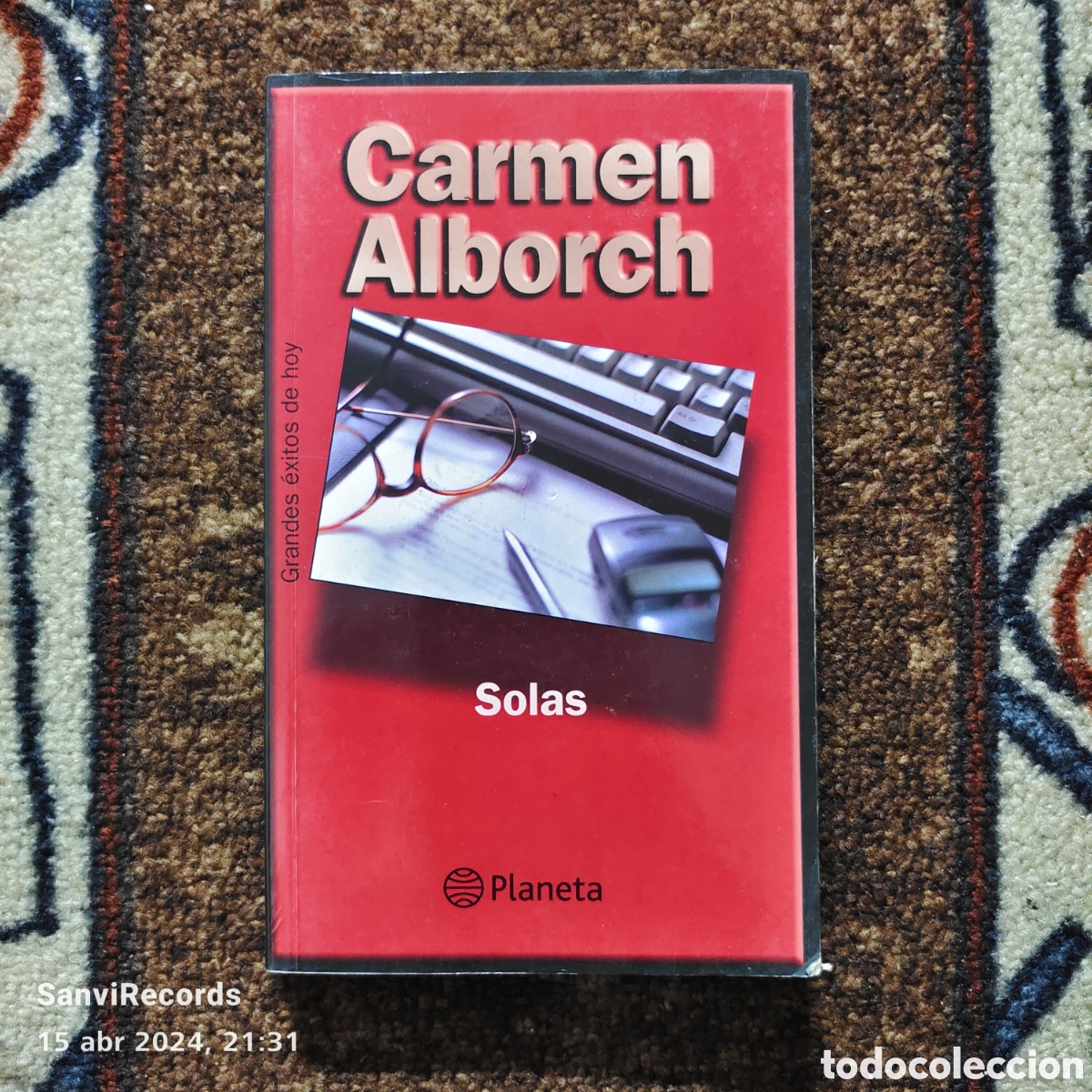 Libros de segunda mano: SOLAS (CARMEN ALBORCH) (PLANETA) - Foto 1