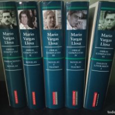 Libros de segunda mano: MARIO VARGAS LLOSA 5 TOMOS (OBRAS COMPLETAS I, II, III, IV Y V)