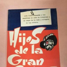 Libros de segunda mano: HIJOS DE LA GRAN BRETAÑA (RICARDO CONEJERO URRUTIA)