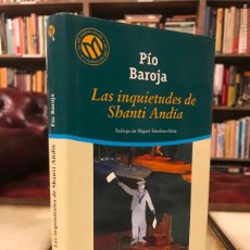 Libros de segunda mano: LAS INQUIETUDES DE SHANTI ANDÍA. PÍO BAROJA. PEDIDO MÍNIMO 5€
