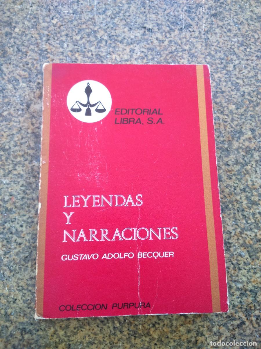 Libros de segunda mano: LEYENDAS Y NARRACIONES -- BECQUER -- 1970 -- - Foto 1