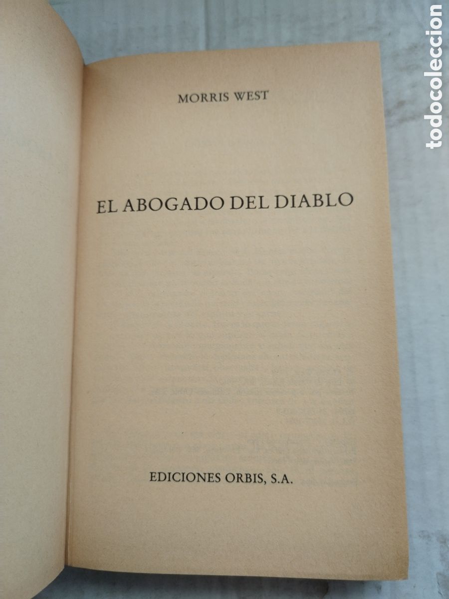 Libros de segunda mano: EL ABOGADO DEL DIABLO/MORRIS WEST - Foto 2