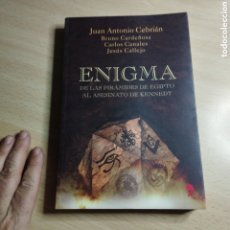 Libros de segunda mano: ENIGMA. JUAN ANTONIO CEBRIÁN. 2005. TEMAS DE HOY.