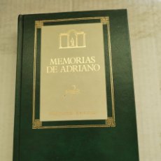 Libros de segunda mano: MEMORIAS DE ADRIANO/MARGUERITE YOURCENAR