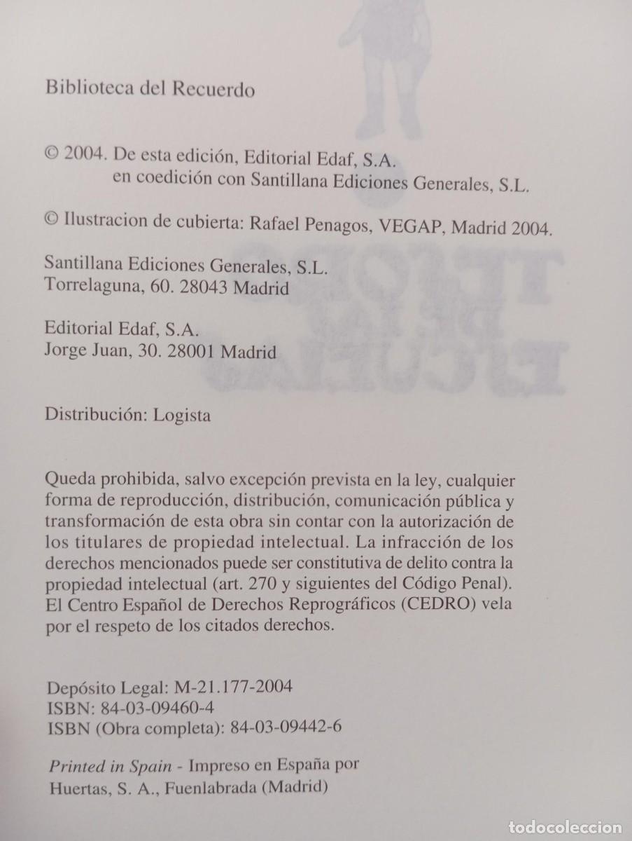 Libros de segunda mano: TESORO DE LAS ESCUELAS I Y II EDAF 2004 - Foto 3
